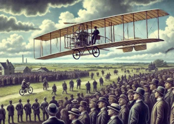The Wright Brothers’ First Flight Demonstration in Europe on October 4, 1908