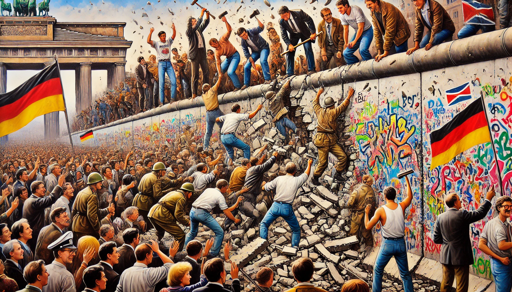 Fall of the Berlin Wall (November 9, 1989)