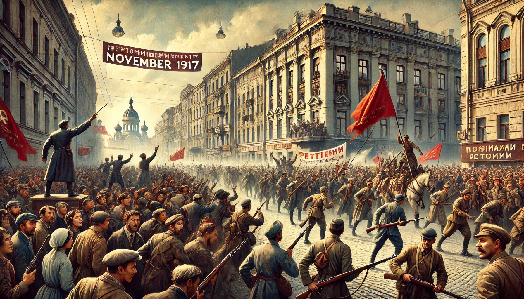 The Russian Revolution of 1917 (November 7, 1917)