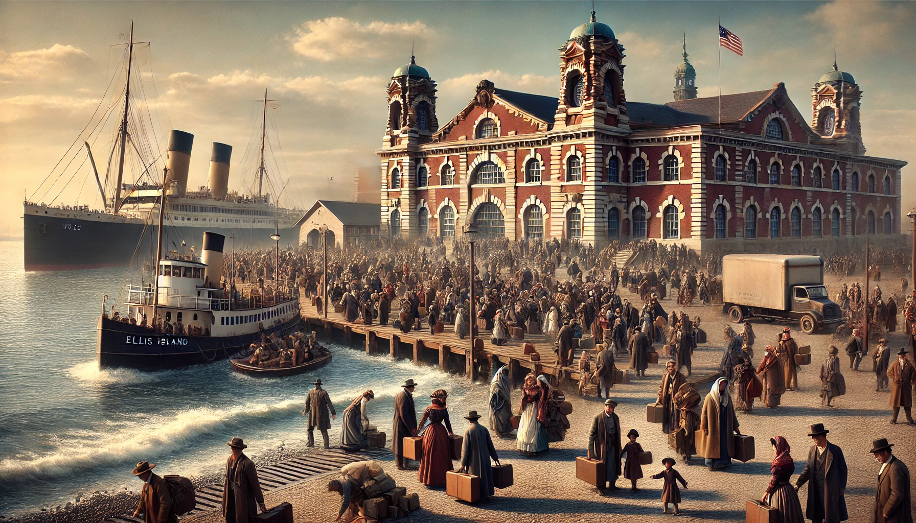 Ellis Island Opens (January 1, 1892)