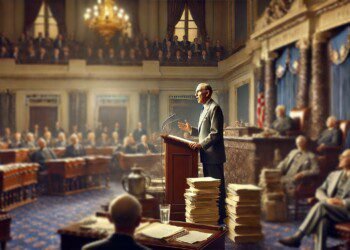 The Longest Filibuster in U.S. Senate History (March 8-9, 1957)