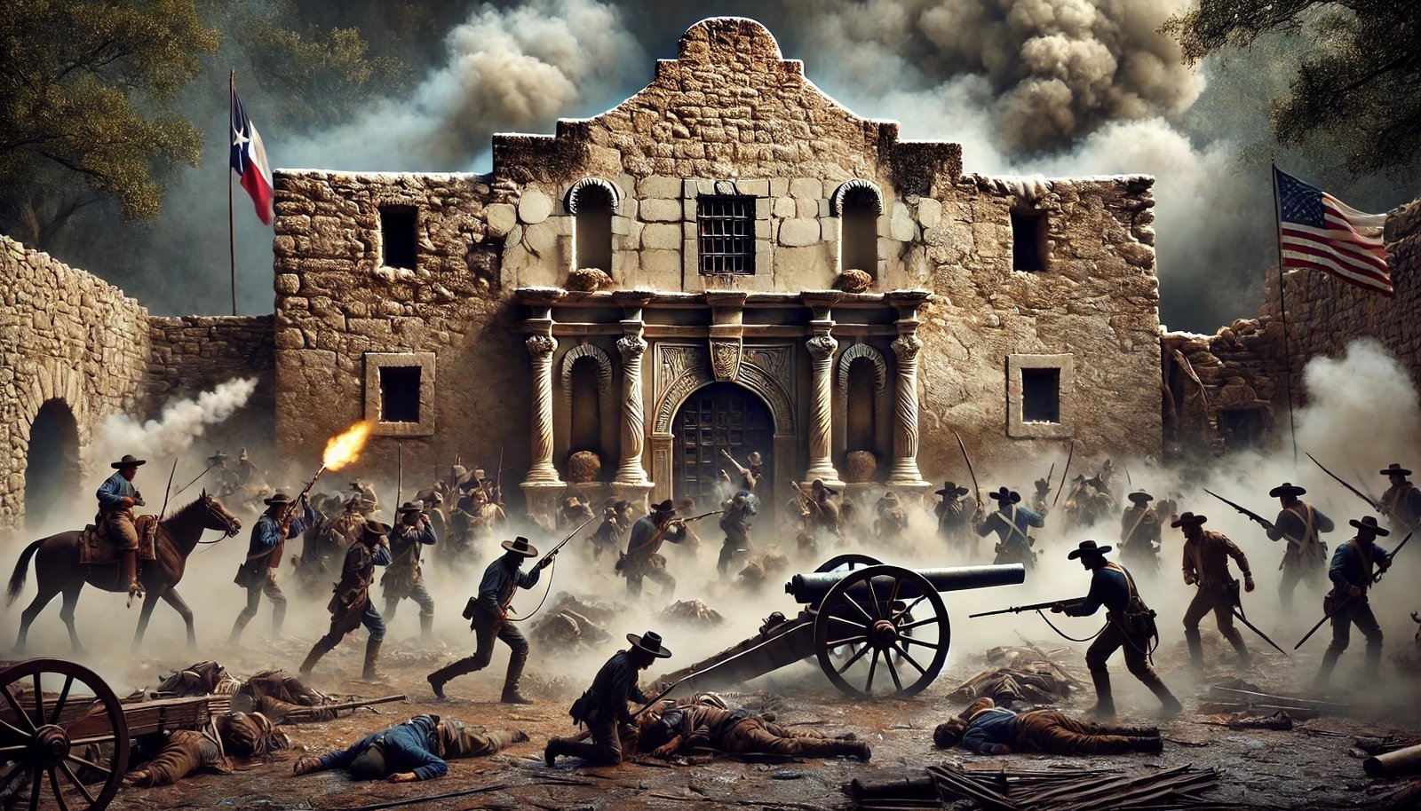 The Fall of the Alamo (March 6, 1836)