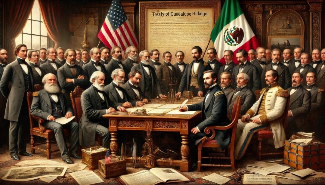 The Treaty of Guadalupe Hidalgo Ends the Mexican-American War (March 10, 1848 – Ratification)